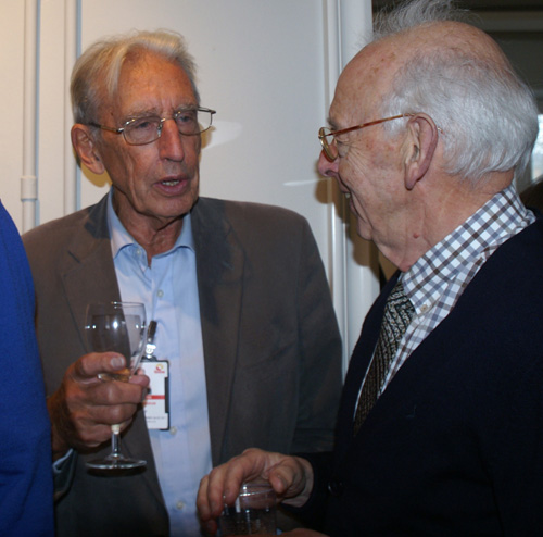 Bengt Lindskog och Harry Lecerof